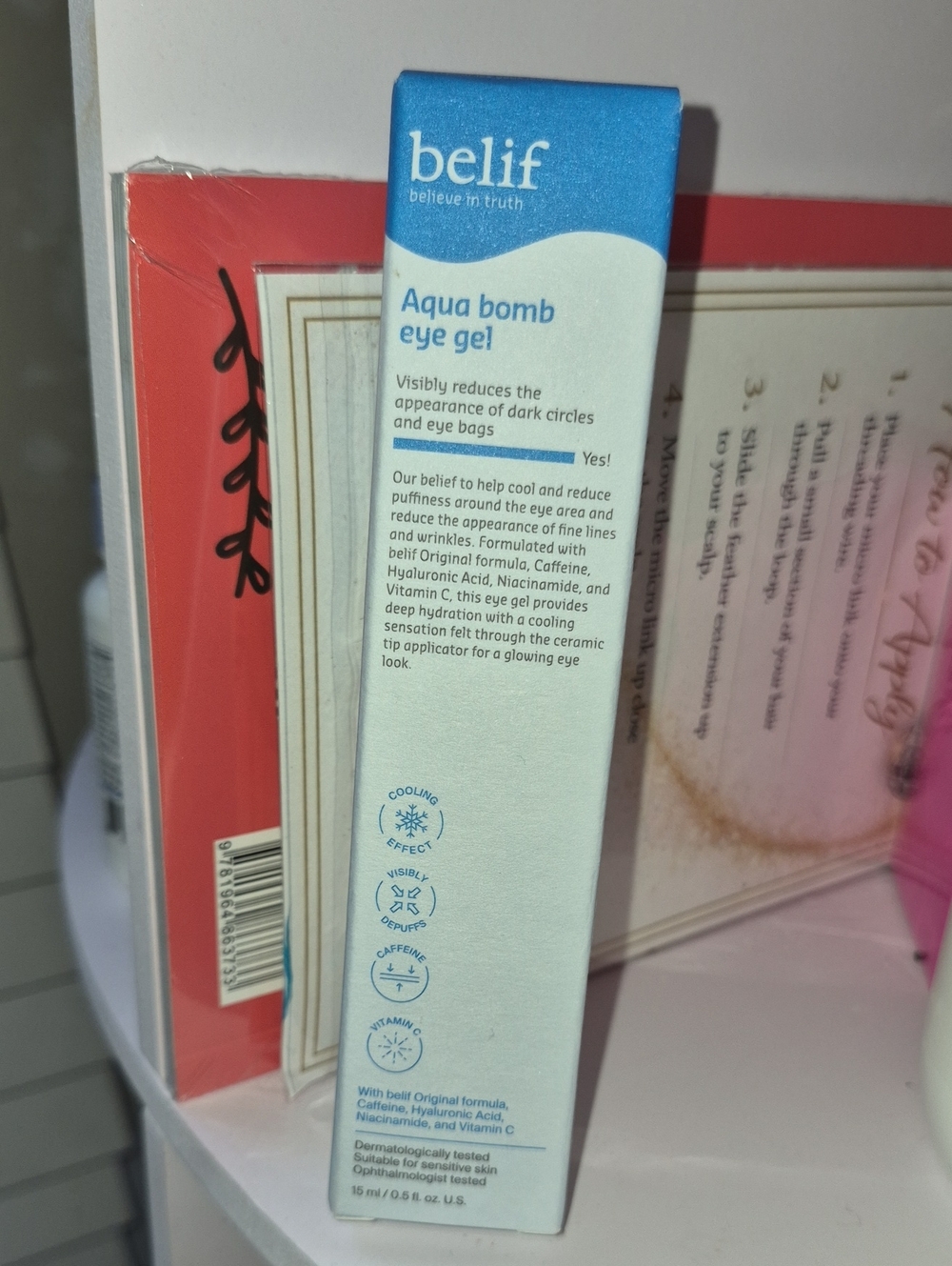 Aqua Bomb Eye Gel - Hydrating Belif Eye Gel Nwt